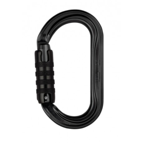 Mosqueton OK Triact-Lock negro PETZL