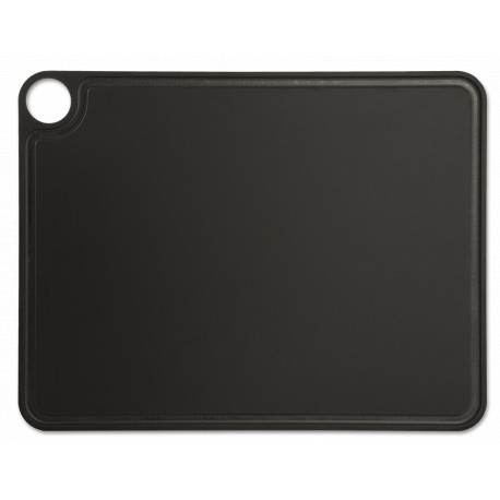 Tabla de corte con canal 42,7x32,7cm color negro  ARCOS