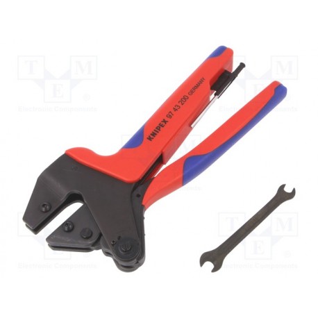 Alicate crimpar 97 43 200 KNIPEX - Ferretería Campollano