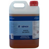Aceite corte TC-25 refinado para acero, cobre e inox 5 litro SINEX