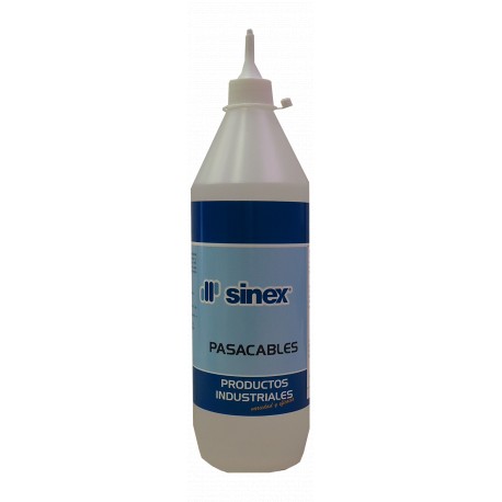 Pasacables liquido p/pasar c/electricos envase 1 litro SINEX