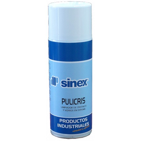 Espuma pulcris limpiacristales 400ml spray SINEX