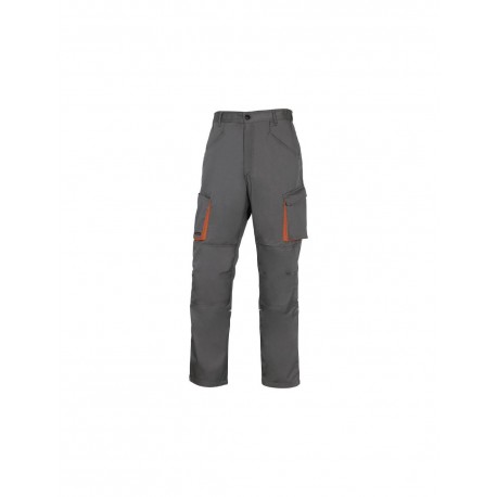 Pantalon M2PA3 regular gris/naranja L DELTAPLUS