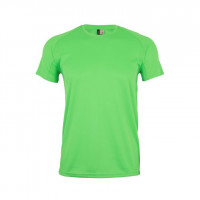 Camiseta técnica mc niño speed mk521v 610 lima fluor MUKUA