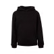 Sudadera con capucha niño cool mk606v 200 negro MUKUA