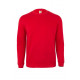 Sudadera cuello redondo avalon mk620v 400 rojo MUKUA