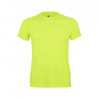 Camiseta técnica mc niño speed mk521v 304 amarillo fluor MUKUA