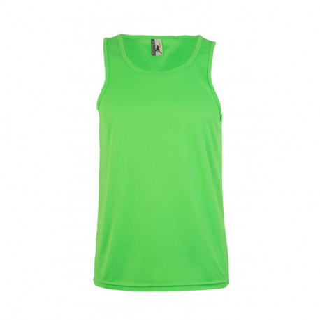 Camiseta técnica tirantes move mk525v 610 lima fluor MUKUA