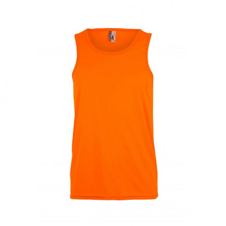 Camiseta técnica tirantes move mk525v 303 naranja fluor MUKUA