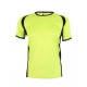 Camiseta técnica mc bicolor energy mk530v 809 lima/negro MUKUA