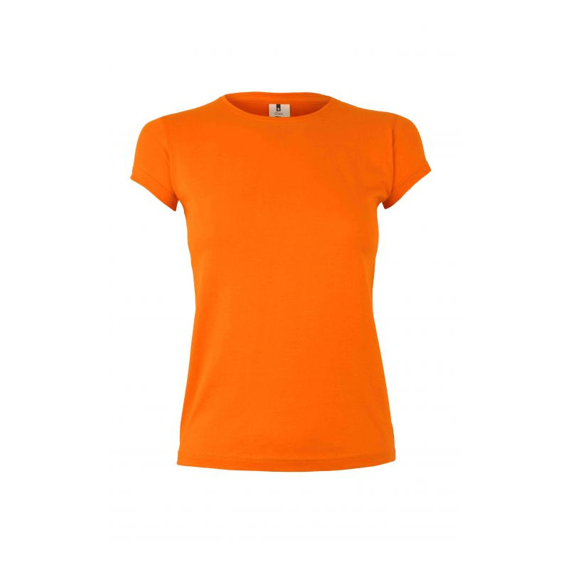 Camiseta manga corta mujer Coral MK170CV 301 naranja MUKUA - Ferretería  Campollano