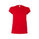 Camiseta manga corta mujer coral mk170cv 400 rojo MUKUA