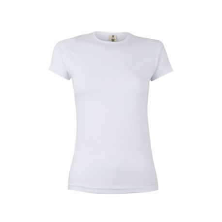 Camiseta manga corta mujer coral mk170wv 100 blanco MUKUA