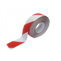 Cinta antideslizante 10mt x 50mm ROJA/BLANCA TARGET