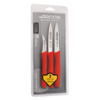 Juego de mondadores 3 pz rojo Serie NOVA (12 unidades) ARCOS