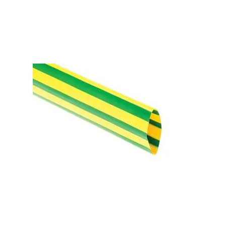 Tubo termoretractil HFTYG-13 amarillo/verde  XB