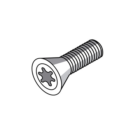 tornillo porta plaquitas ref 8804 torx z-155 21009 