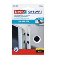 Cíirculos de uso universal blancos Ø16mm On & Off TESA