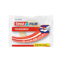 Cinta adhesiva transparente 57341 33mx15mm Tesa film TESA