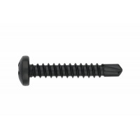 Tornillo 7504n autorroscante c/redonda negro 3.5x13   (500 unidades) 