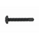 Tornillo 7504n autorroscante c/redonda negro 3.5x19   (500 unidades) 