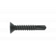 Tornillo 7504p autoroscante c/plana negro 3.5x11   (1000 unidades) 