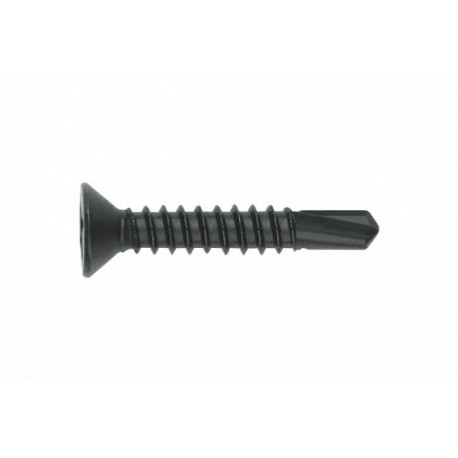 Tornillo 7504p autoroscante c/plana negro 3.5x11   (1000 unidades) 