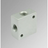 Regleta alum.4 vias FRM-FO 1/4 METALWORK