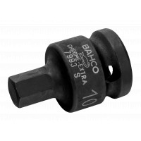 Vaso impacto 1/2" allen 6mm BAHCO