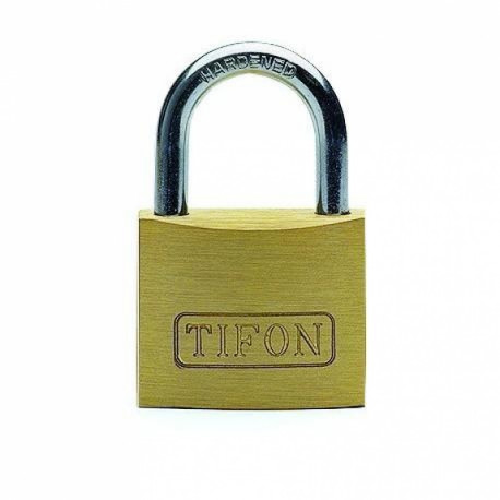 Candado laton Tifon TF30 arco largo llave determinada nº IFAM