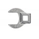 Llave tipo crow-foot 1/4" 8mm 