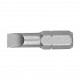 Punta para tornillos 1167 1/4" plana 1.2 x 8.0mm STAHLWILLE