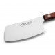 Cuchillo chuletero macheta 90mm hoja, mango madera (12 unidades) ARCOS