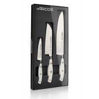 Juego cocina 3Uds. Serie RIVIERA BLANC ARCOS