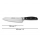 Cuchillo santoku 190 mm estuche Serie MANHATTAN ARCOS