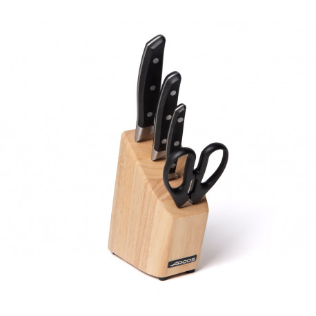 Cuchillo de cocina para niños con mango verde Arcos Kids