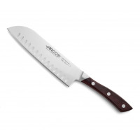 Cuchillo santoku alveolos 180 mm Serie NATURA ARCOS