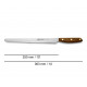 Cuchillo jamonero 250 mm Serie NORDIKA ARCOS