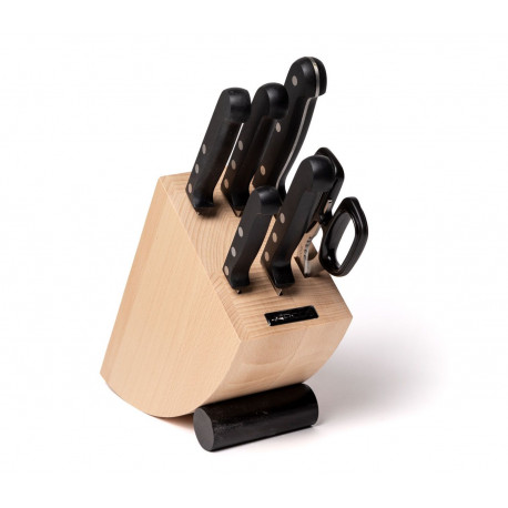 Juego cuchillos cocina 6 pz Serie Universal con taco madera ARCOS