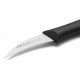 Cuchillo mondador negro 60 mm Serie NOVA (3 unidades) ARCOS