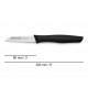 Cuchillo mondador negro 80 mm Serie NOVA (3 unidades) ARCOS