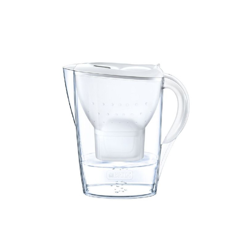 Jarra agua Marella blanca + 2 filtros MAXTRA BRITA - Ferretería