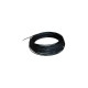 Cable acero plastif negro pp 4x6 mt (100 unidades) 