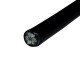 Cable acero plastif negro pp 4x6 mt (100 unidades) 