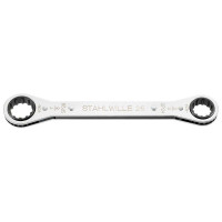 Llave carraca estrella 24x28 bocas cerradas STAHLWILLE