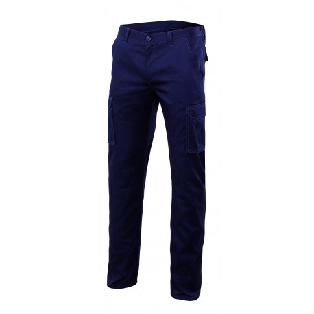 Pantalon multibolsillos forrado stretch 103015S-61 azul navy VELILLA