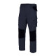 Pantalon bicolor multiboslillos 103011B 61-0 azul navy/negro VELILLA