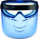 Gafa panorámica Super BLEPSI PVC azul pc-incoloro estanca BOLLE
