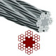 Cable acero bobina 500 m 6-7+1 Ø3mm 