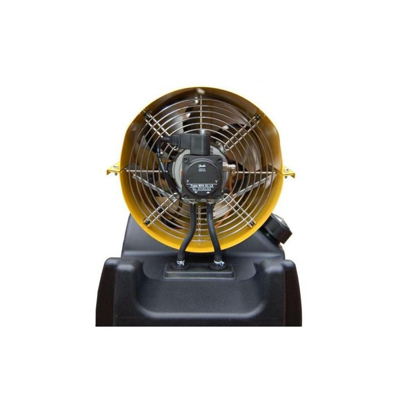 Ventilador para distribuir el aire caliente